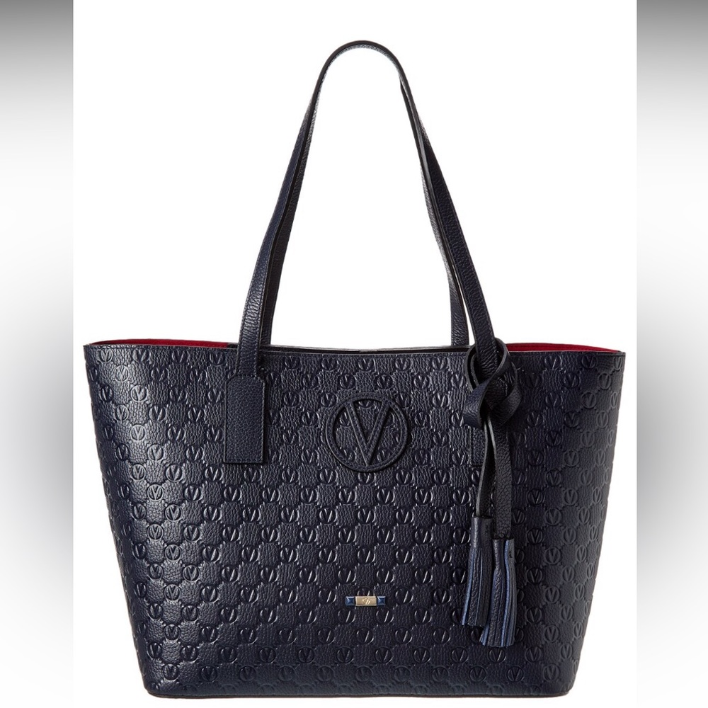 Valentino by Mario Valentino Soho Medallion Leather Tote - NWT